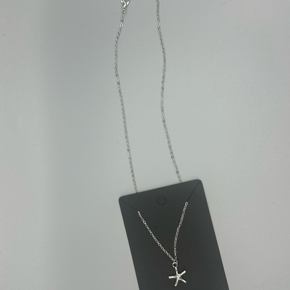 Harriet Ave Jewels Silver Starfish Necklace - Picture 4 of 4